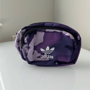 Adidas Purple Camo Fanny Pack / Waist Bag / Belt Bag Recycled Polyester